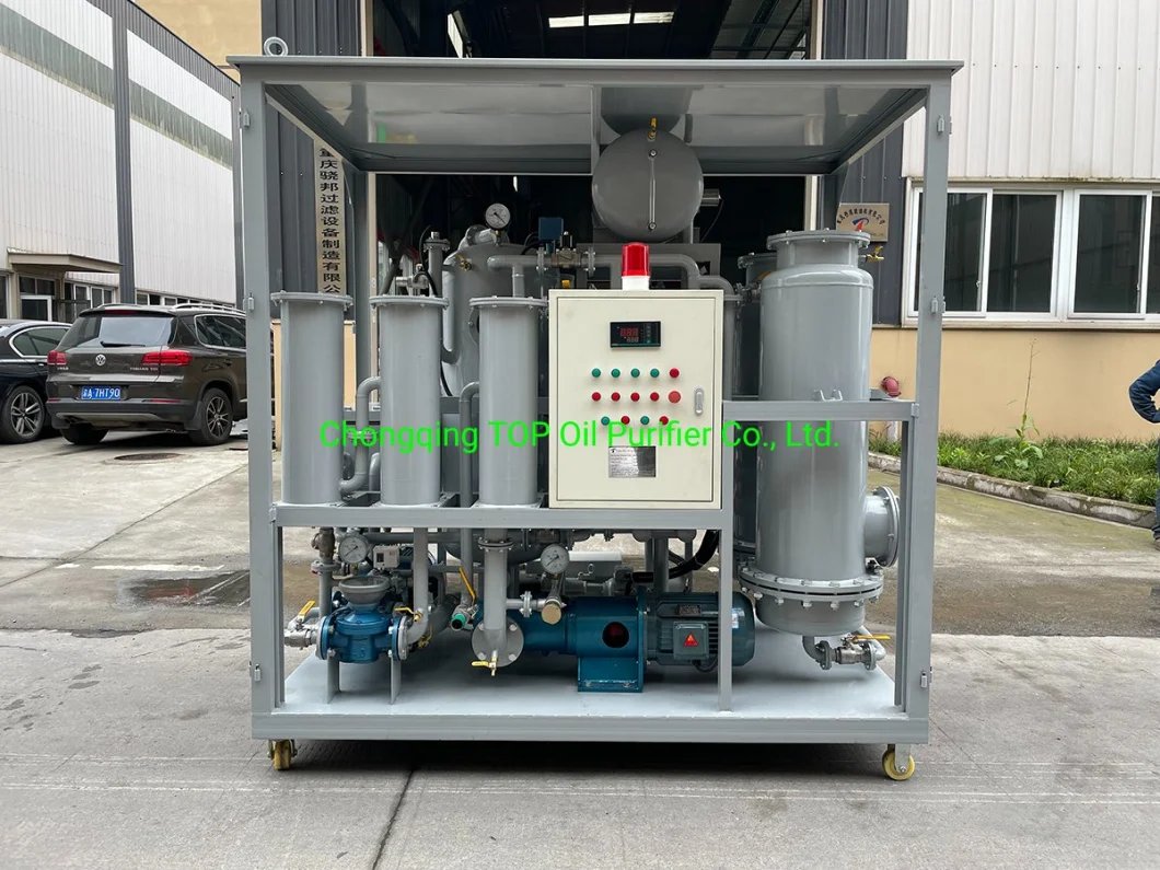 9000lph Transformer Oil Purifier for Burnt Dielectric Oil Regeneration (ZYD-I-150)