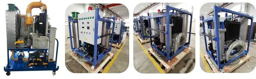 Coalescence and Separation Light Diesel Fuel Oil Purifier for Low Viscosity Lube Oil