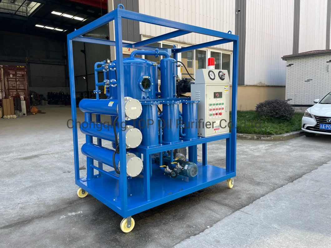 Double-Stage Vacuum Transformer Oil Reclamation Purifier Zyd-50
