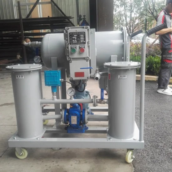 Transformer Lubricating Hydraulic Waste Oil Purifier Machine Oil Water Separator Oil Purification Oil Recycling for Industrial Oil