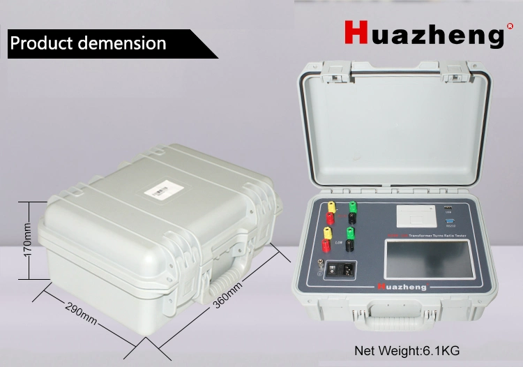 Hzbb-10A Three Phase Automatic Digital Handheld Power Transformer TTR Turns Ratio Tester Price