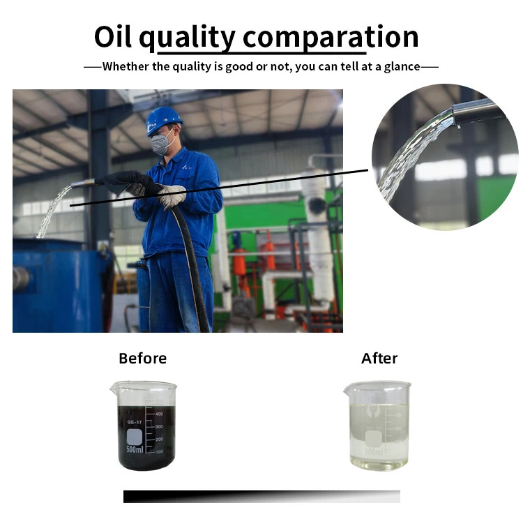 Industry Waste Oil Decoloring Machine Decolor Oil Purifier Waste Oil Decolorizer