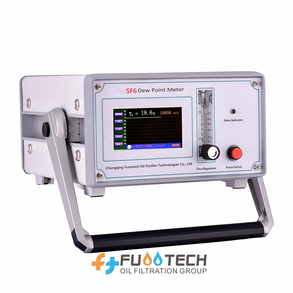 Fast Measuring Set Sf6 Gas Analyzer for Gis and Power Station Sf6 Dew Point Meter