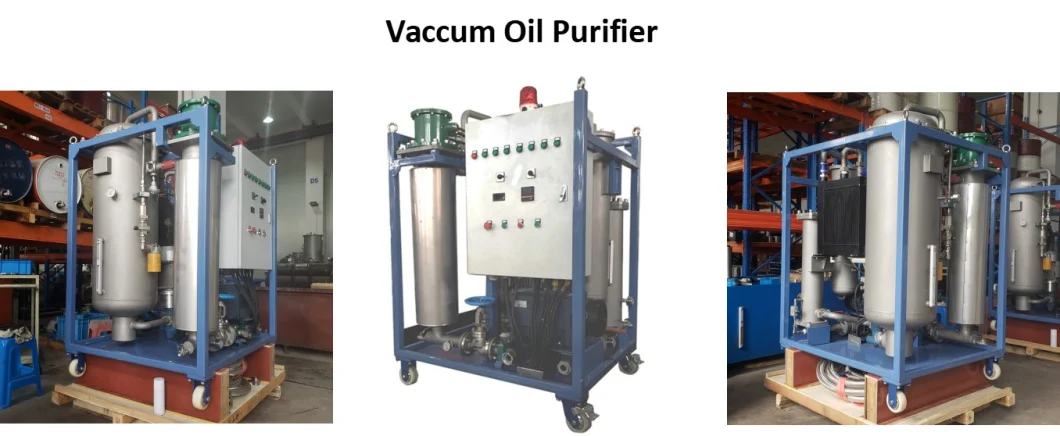 Transformer Insulating Hydraulic Oil Purifier for Lube and Hydraulic Oil
