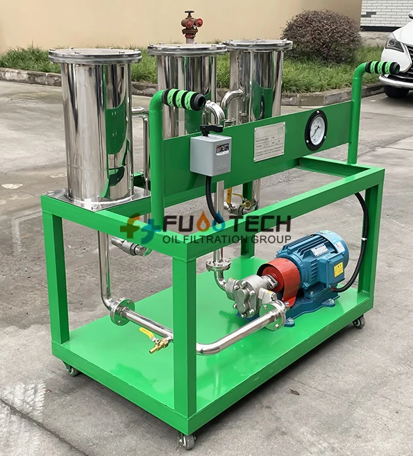 Portable Oil Purifier with Three Stage Filter Element