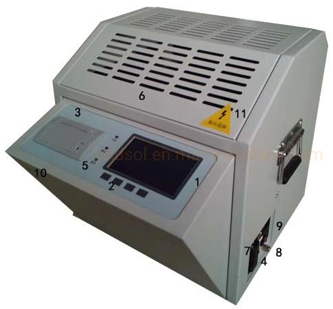 0-100kv Automatic Transformer Oil Breakdown Voltage Bdv Tester Oil Dielectric Strength Insulating Oil Dielectric Withstand Voltage Tester