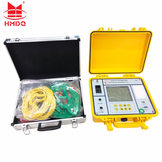 Single Phase & Three Phase Power Transformer Automatic Turns Ratio Tester TTR Test Set Meter