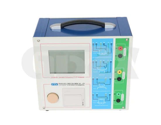 2022 New Version Easy Operation DSP ARM Variable Frequency Voltage CT PT Analyzer