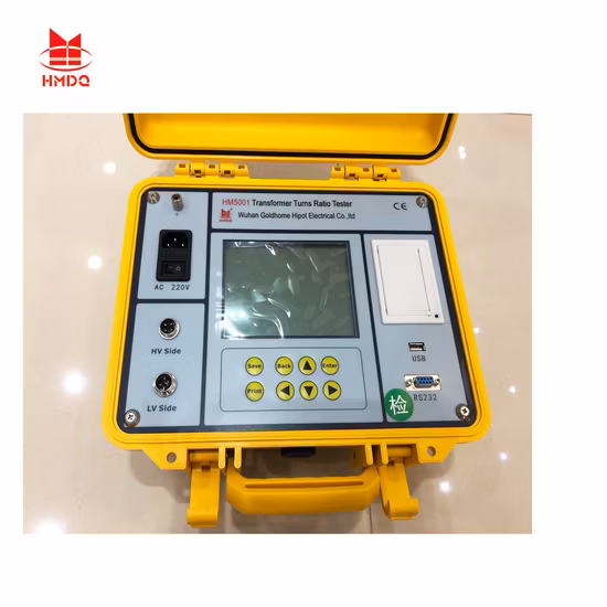 New Model Transformer Turns Ratio TTR Meter/Transformer Winding Tester