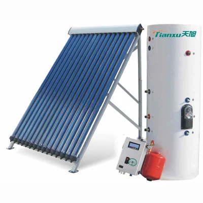 Easy to Install Indirect Solar Collector Hot Water Pumping Heating System