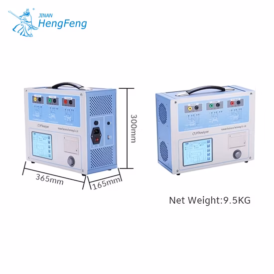 China Electric Equipment High Accuracy IEC60044 Automatic Current Transformer Test Equipment Portable CT PT Analyzer