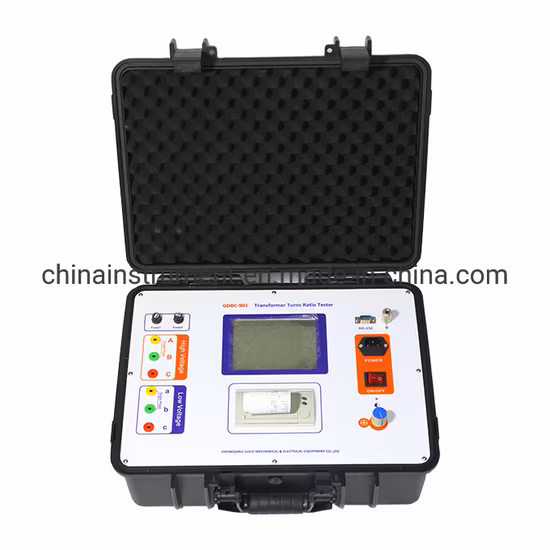 IEC76-1 Automatic Three Phase Transformer Turns Ratio TTR Tester