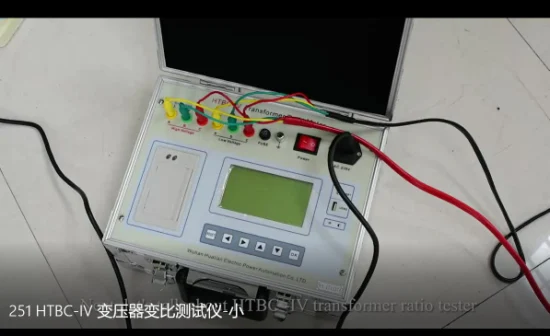 Htbc-IV Automatic Transformer Turns Ratio Tester Transformer Group Tester 3 Phase TTR